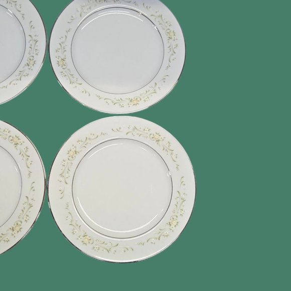 Sango China Japan debutante 3688 salad plates set of 6 -7 3/4 in - Picture 6 of 10